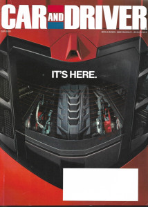 CAR & DRIVER 2019 SEPT - '20 STINGRAY MID-ENGINE, '20 PORSCHE 911 CARRERA S